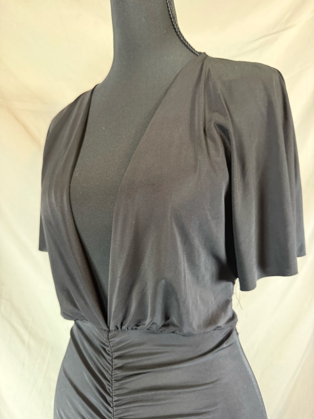 Baby Phat Vintage Y2K Ruched Bodycon Dress 🖤✨ Size Small - Picture 2 of 7
